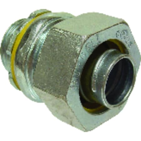Raco Liquid-Tight Grounding Connector, 1/2 in, Steel 3402-8